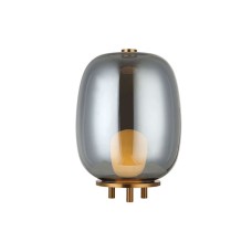 Επιτραπέζιο Φωτιστικό Μοντέρνο 1ΧG9 Χρυσό/Ασημί | Zambelis Lights | 22066